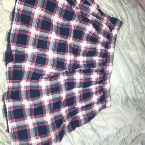 Plaid skirt